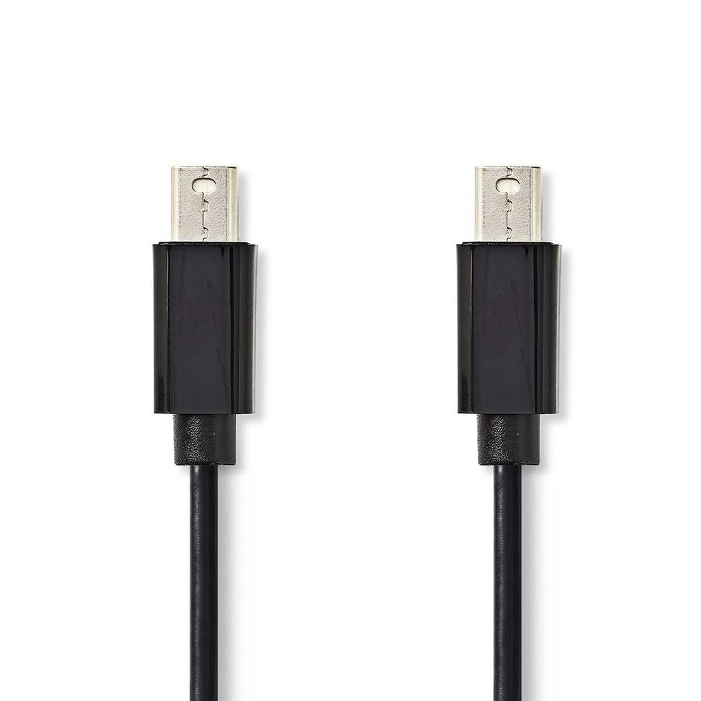 Mini DisplayPort kábel | Mini DisplayPort-dugasz - Mini DisplayPort-dugasz | 1,0 m | Fekete