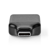 USB adapter | USB 3.2 Gen 1 | USB-C™ Dugasz | HDMI™ Aljzat | Nikkelezett | Fekete / Szürke | Boríték