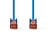 Cat 6 kábel | RJ45 Dugasz | RJ45 Dugasz | S/FTP | 1.00 m | Kerek | LSZH | Kék | Műanyag Zacskó