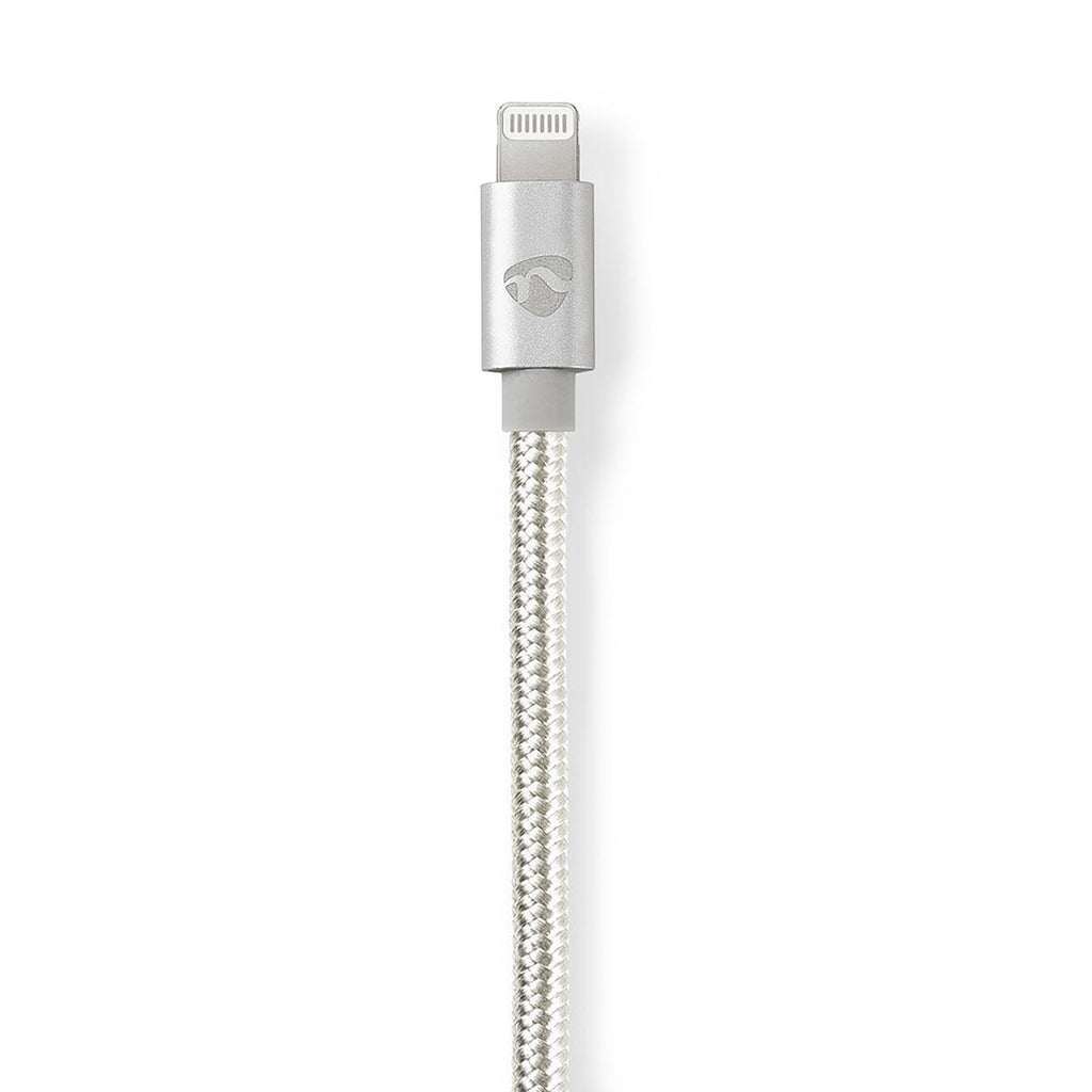 Apple Lightning fejhallgató adapterkábel | Apple Lightning 8 tűs dugasz - 3,5 mm-es dugasz | 1,00 m | Alumínium