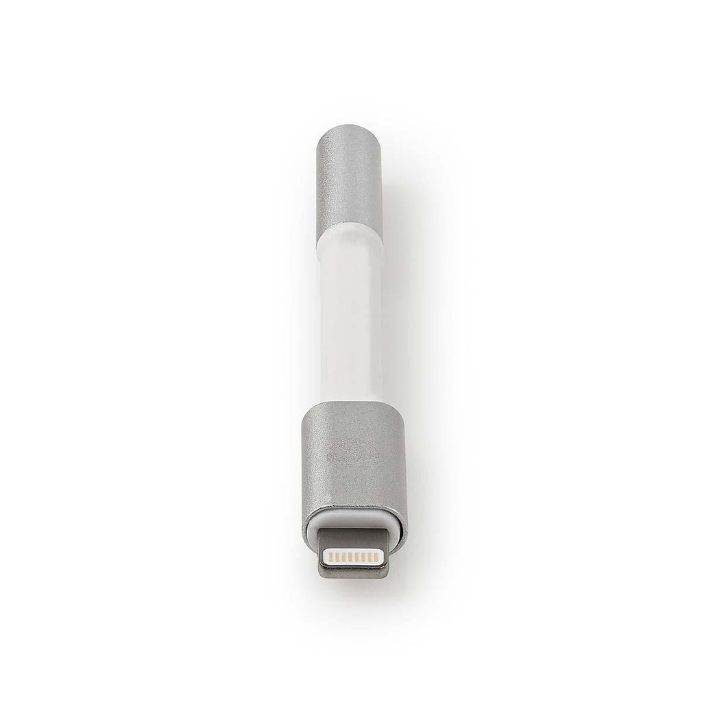 Lightning-Adapter | Apple Lightning, 8 Pólusú | 3.5 mm Aljzat | Aranyozott | 0.15 m | Kerek | Alumínium | Ablakos Fedő Doboz