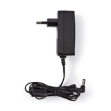 CCTV tápkábel Splitter | 2.5 x 5.5 mm | 2.5 x 5.5 mm | Dugasz | 1.50 m | Fekete