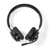 PC headset | Fülre Illeszkedő | Stereo | Bluetooth | Felhajtható Mikrofon | Fekete-0