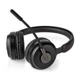 PC headset | Fülre Illeszkedő | Stereo | Bluetooth | Felhajtható Mikrofon | Fekete-4