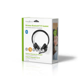 PC headset | Fülre Illeszkedő | Stereo | Bluetooth | Felhajtható Mikrofon | Fekete-8