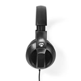 PC headset | Teljes Fület Befedő Kialakítás | Stereo | USB Type-A / USB Type-C™ | Felhajtható Mikrofon | Fekete-4