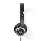 PC headset | Fülre Illeszkedő | Stereo | USB Type-A / USB Type-C™ | Felhajtható Mikrofon | Fekete-4