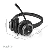 PC headset | Fülre Illeszkedő | Stereo | USB Type-A / USB Type-C™ | Felhajtható Mikrofon | Fekete-13