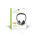 PC headset | Fülre Illeszkedő | Stereo | USB Type-A / USB Type-C™ | Felhajtható Mikrofon | Fekete-14