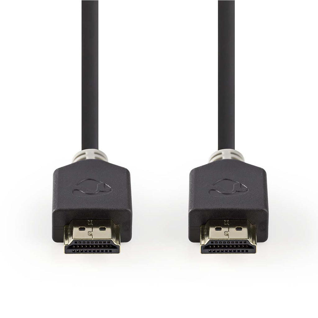 Ultranagy Sebességű HDMI™ Kábel | HDMI™ Csatlakozó - HDMI™ Csatlakozó | 2,00 m | Antracit