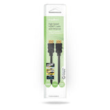 Nagy Sebességű HDMI ™ kábel Ethernet | HDMI™ Csatlakozó | HDMI™ Csatlakozó | 4K@30Hz | ARC | 10.2 Gbps | 1.00 m | Kerek | PVC | Fekete | Doboz-2