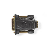 HDMI™ - DVI Adapter | DVI-D 24+1 pólusú dugasz - HDMI-aljzat | Fekete