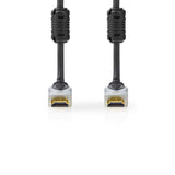 HDMI™ kábel | HDMI™ Csatlakozó | HDMI™ Csatlakozó | 8K@60Hz | Aranyozott | 2.00 m | PVC | Antracit | Doboz