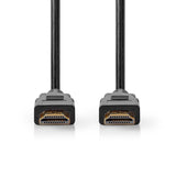 Ultra High Speed HDMI ™ kábel | HDMI™ Csatlakozó | HDMI™ Csatlakozó | 8K@60Hz | 48 Gbps | 1.00 m | Kerek | 6.0 mm | Fekete | Műanyag Zacskó
