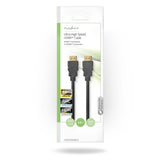 Ultra High Speed HDMI ™ kábel | HDMI™ Csatlakozó | HDMI™ Csatlakozó | 8K@60Hz | 48 Gbps | 3.00 m | Kerek | 6.7 mm | Fekete | Műanyag Zacskó