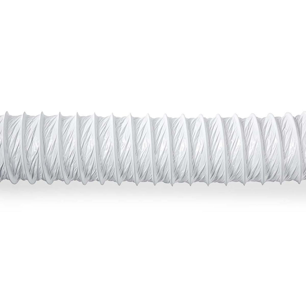 Levegő kivezető tömlő PVC | 100 mm | 3.00 m | Megfelelő: Air Ventilation / Tumble Dryers | Fehér