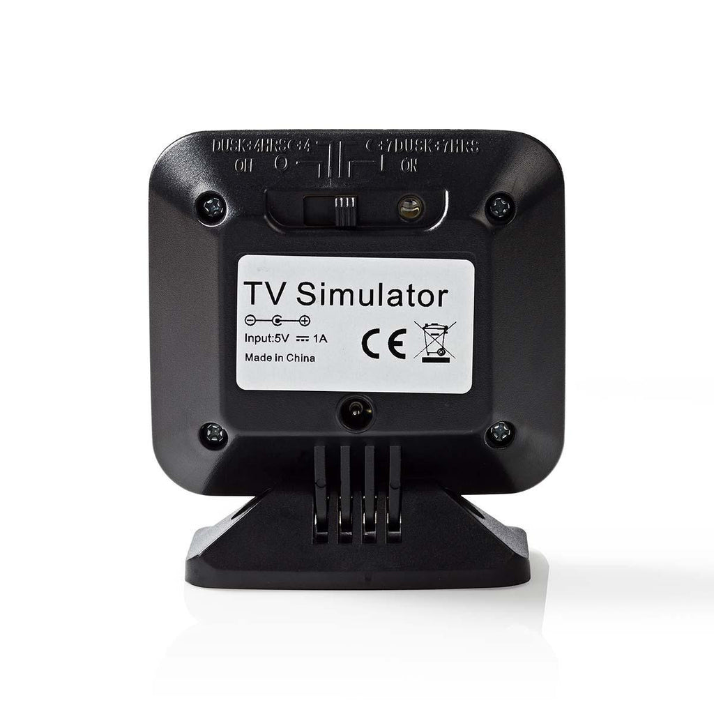 TV-utánzat | Beépített időzítő | USB-áramellátással | Fekete