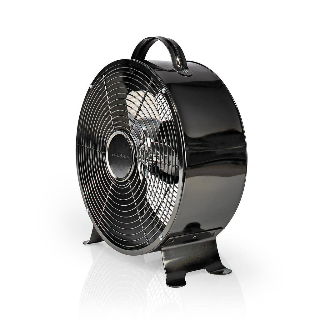 Asztali ventillátor | Hálózati Áramellátás | Átmérő: 250 mm | 20 W | 2-sebességes | Gun Metal Szürke