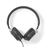 On-Ear vezetékes fejhallgató | 3.5 mm | Kábel hossz_ 1.20 m | Fekete/Antracit