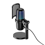 Játék Mikrofon | Alkalmas erre_ Asztal / Notebook | USB Type-A | Integrált kapcsoló | POP Filter-6