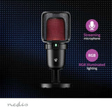 Játék Mikrofon | Alkalmas erre_ Asztal / Notebook | USB Type-A | Integrált kapcsoló | POP Filter-7