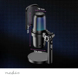 Játék Mikrofon | Alkalmas erre_ Asztal / Notebook | USB Type-A | Integrált kapcsoló | POP Filter-10