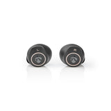Teljesen vezeték nélküli fülhallgató | Bluetooth® | Maximális akkumulátor lejátszási idő: 3 hrs | Érintés Vezérlés | Töltő tok | Beépített mikrofon | Hangvezérlés támogatás | Fül szárny | Arany / Fekete
