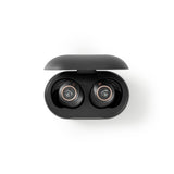 Teljesen vezeték nélküli fülhallgató | Bluetooth® | Maximális akkumulátor lejátszási idő: 3 hrs | Érintés Vezérlés | Töltő tok | Beépített mikrofon | Hangvezérlés támogatás | Fül szárny | Arany / Fekete