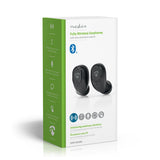 Teljesen vezeték nélküli fülhallgató | Bluetooth® | Maximális akkumulátor lejátszási idő: 3 hrs | Érintés Vezérlés | Töltő tok | Beépített mikrofon | Hangvezérlés támogatás | Fekete