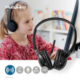 Vezeték nélküli On-ear fejhallgató | Maximális akkumulátor lejátszási idő: 8 óra | Beépített mikrofon | Nyomás Vezérlés | Hangvezérlés támogatás | Hangerő szabályozás | Fekete
