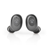 Teljesen vezeték nélküli fülhallgató | Bluetooth® | Maximális akkumulátor lejátszási idő: 3 hrs | Érintés Vezérlés | Töltő tok | Beépített mikrofon | Hangvezérlés támogatás | Ezüst / Szürke