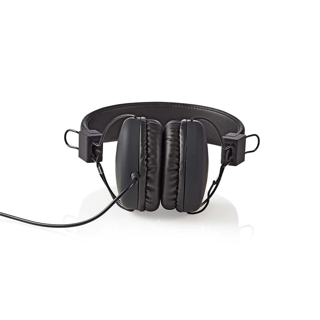 On-Ear vezetékes fejhallgató | 3.5 mm | Kábel hossz_ 1.20 m | Fekete