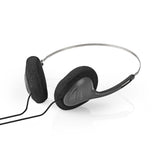 On-Ear vezetékes fejhallgató | 3.5 mm | Kábel hossz_ 1.20 m | Fekete