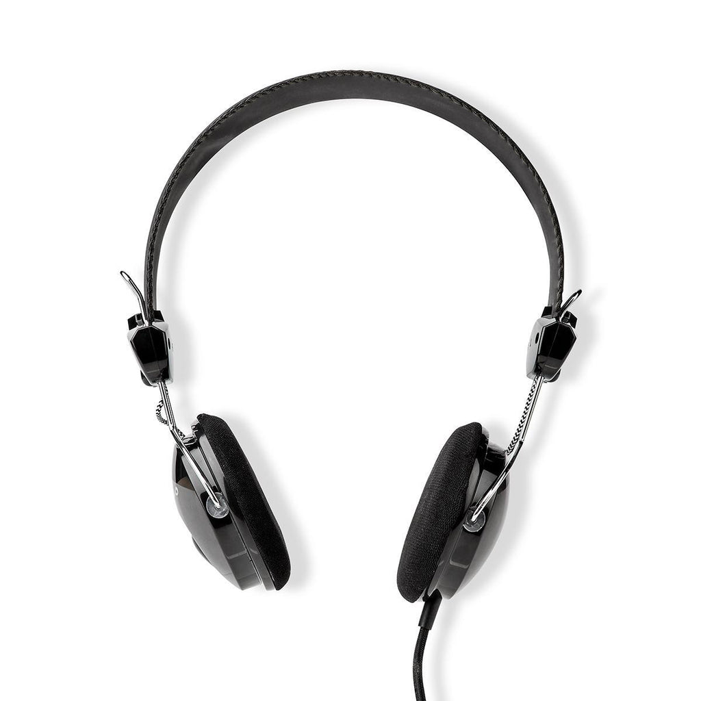 On-Ear vezetékes fejhallgató | 3.5 mm | Kábel hossz_ 1.10 m | Fekete