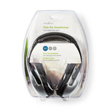 Over-Ear vezetékes fejhallgató | Kábel hossz_ 6.00 m | Hangerő szabályozás | Ezüst / Fekete