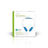 On-Ear vezetékes fejhallgató | 3.5 mm | Kábel hossz_ 1.20 m | 82 dB | Kék