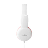 On-Ear vezetékes fejhallgató | 3.5 mm | Kábel hossz_ 1.20 m | 82 dB | Rózsaszín