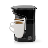 Kávéfőző | Maximális kapacitás: 0.25 l | Egyidejű csészék száma: 2 | Fekete