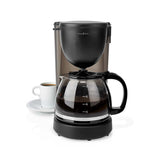 Kávéfőző | Maximális kapacitás: 1.25 l | Egyidejű csészék száma: 10 | Melegen tartó funkció | Fekete