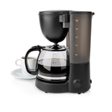 Kávéfőző | Maximális kapacitás: 1.25 l | Egyidejű csészék száma: 10 | Melegen tartó funkció | Fekete