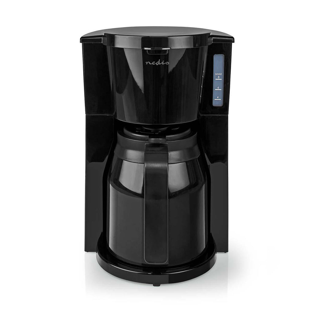 Kávéfőző | Maximális kapacitás: 1.0 l | Egyidejű csészék száma: 8 | Fekete