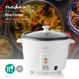 Rizsfőző | 1.5 l | 500 W | Alumínium gőzölő | Tapadásmentes bevonat | Kivehető tál | Automatikus kikapcsolás