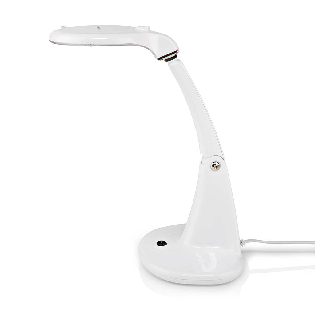 Nagyító asztali lámpa | Lencse erőssége: 3 - 12 Dioptria | 6500 K | 6.5 W | 585 lm | Fehér