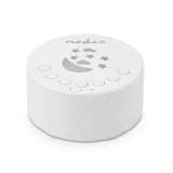 Fehér Zaj Gép | 18 Sound Options | 1 W | Maximális akkumulátor lejátszási idő: 18 óra | Szabályozható fény | Időzítő | Fehér-0