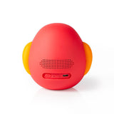 Bluetooth® hangszóró | Elem lejátszási idő: 3 óráig | Kézben Tartott Változat | 9 W | Mono | Beépített mikrofon | Összekapcsolható | Animaticks Perry Parrot | Piros