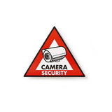 Figyelmeztető Matrica | Biztonsági Kamera szimbólum | 5 darabos készlet
