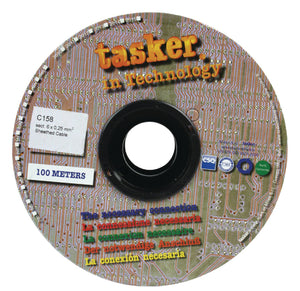 Adat Kábel Tekercsben 6x 0.25 - 100 m Fekete