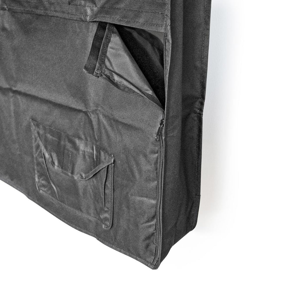Kültéri TV-takaró ponyva | 55"-58" | Kiváló minőségű Oxford anyag | Távirányító-tartó | Fekete