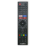 Tartalék Távirányító | Megfelelő: Hi-Sense | Előre Programozott | 1 Eszköz | Amazon Prime / Disney + Button / Netflix Gomb / Rakuten TV Button | Infravörös | Fekete-0