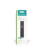 Tartalék Távirányító | Megfelelő: Hi-Sense | Előre Programozott | 1 Eszköz | Amazon Prime / Disney + Button / Netflix Gomb / Rakuten TV Button | Infravörös | Fekete-1